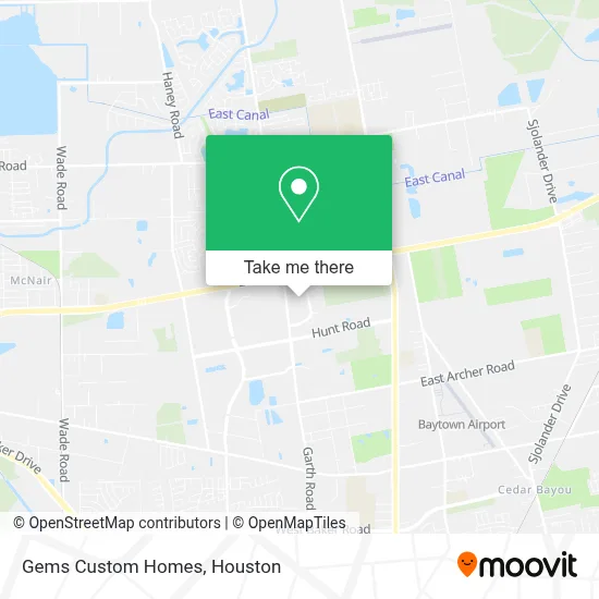 Gems Custom Homes map