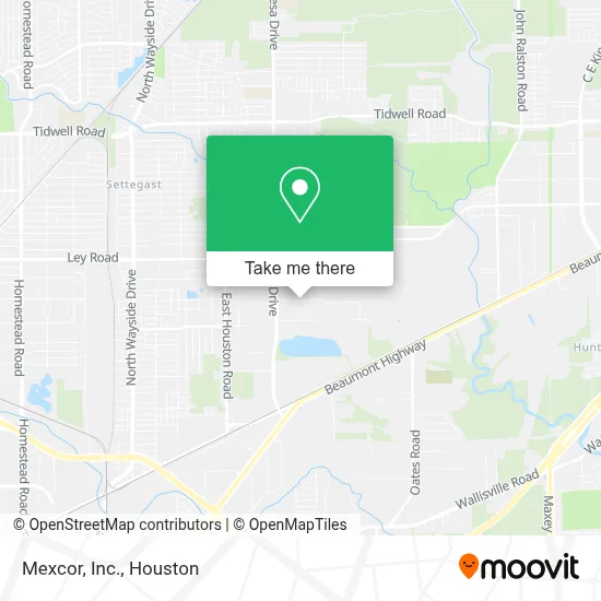 Mexcor, Inc. map