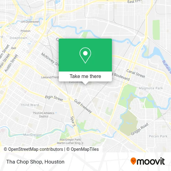 Tha Chop Shop map