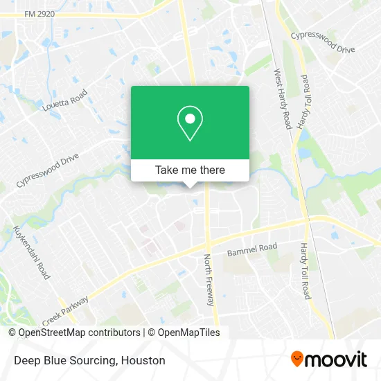 Deep Blue Sourcing map