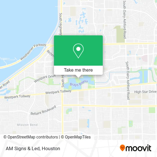 AM Signs & Led map