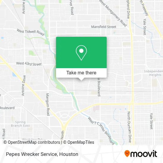Pepes Wrecker Service map
