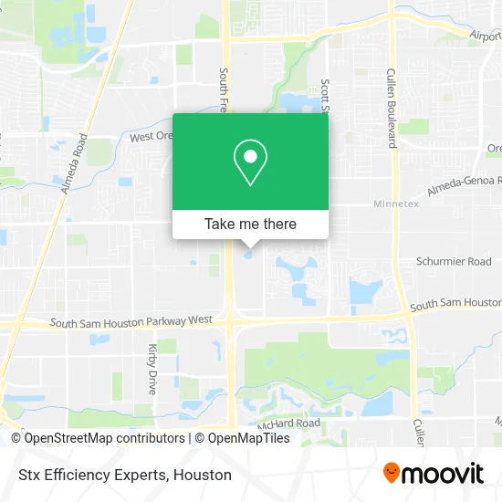 Stx Efficiency Experts map