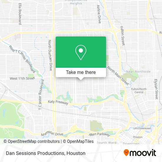 Dan Sessions Productions map