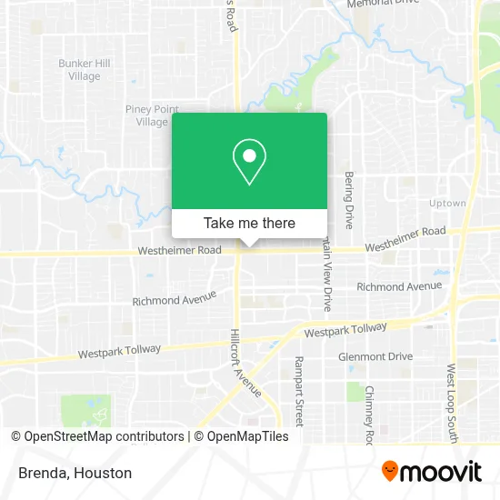 Brenda map