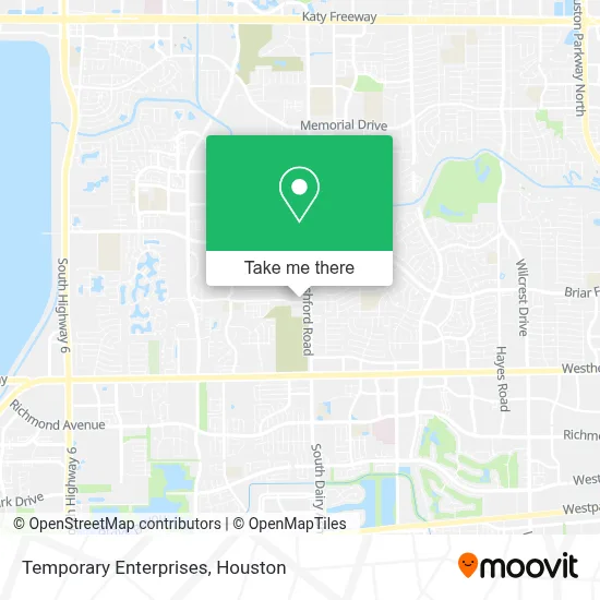 Temporary Enterprises map