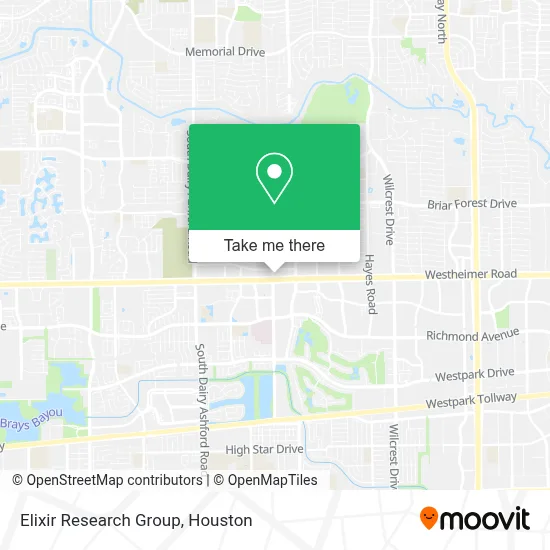 Elixir Research Group map