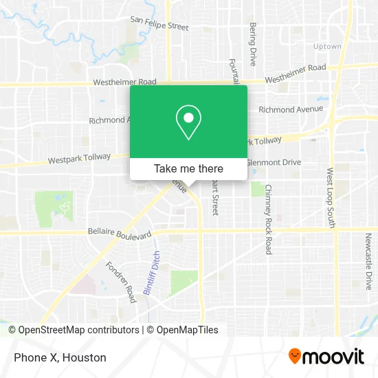 Phone X map