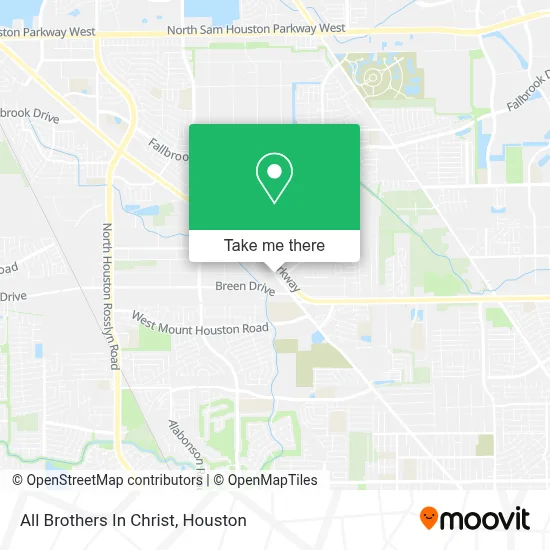 All Brothers In Christ map