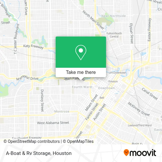 A-Boat & Rv Storage map