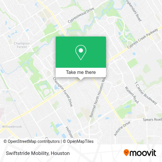 Swiftstride Mobility map