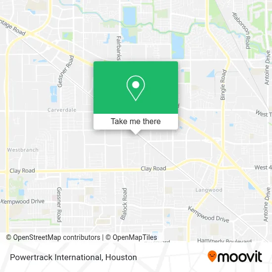 Powertrack International map