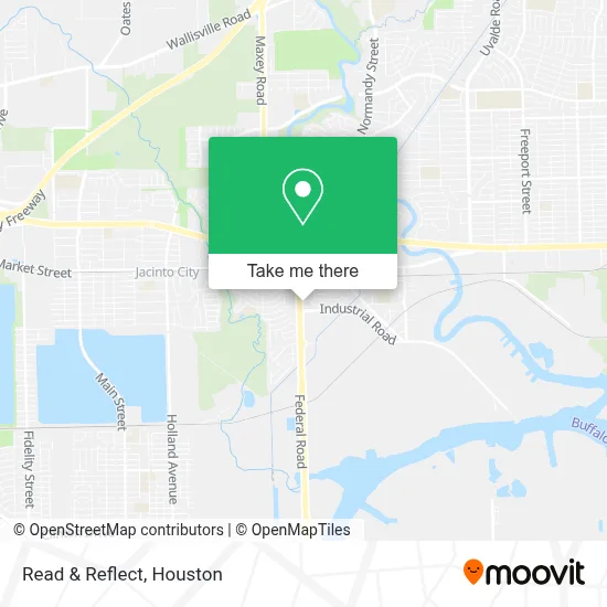 Read & Reflect map