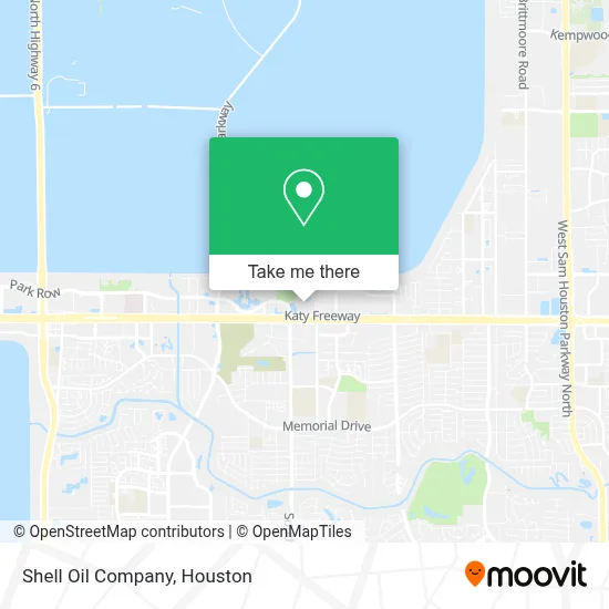 Shell Oil Company map