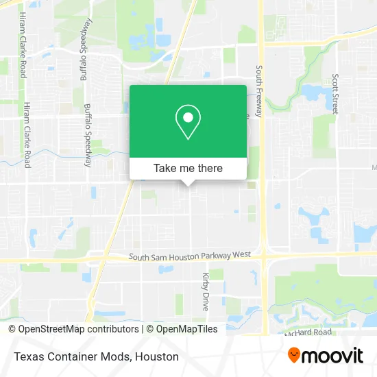 Texas Container Mods map
