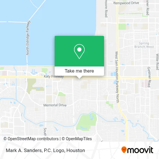 Mark A. Sanders, P.C. Logo map