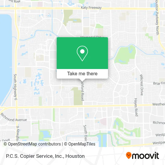 P.C.S. Copier Service, Inc. map