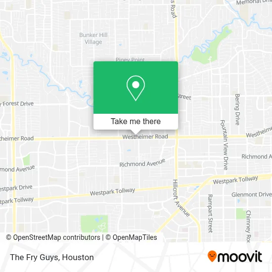 The Fry Guys map