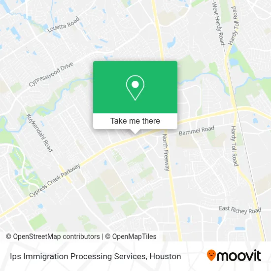 Ips Immigration Processing Services map