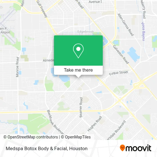 Medspa Botox Body & Facial map