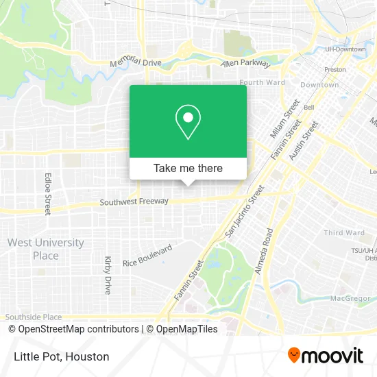 Little Pot map