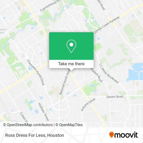 Ross Dress For Less map
