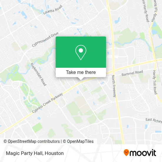 Magic Party Hall map