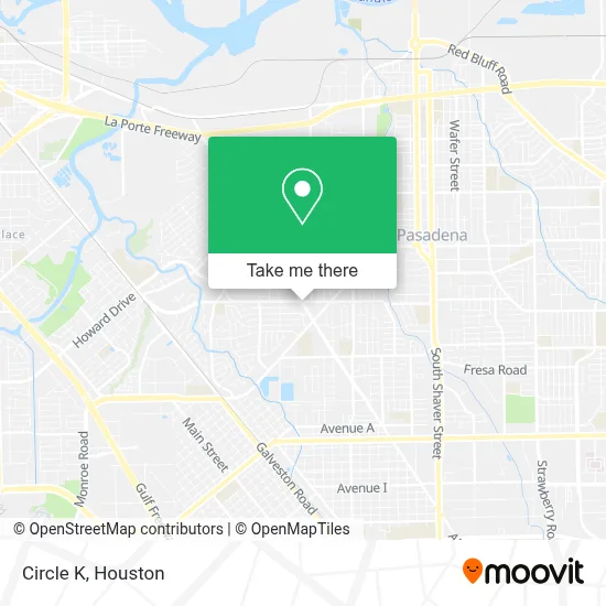 Circle K map