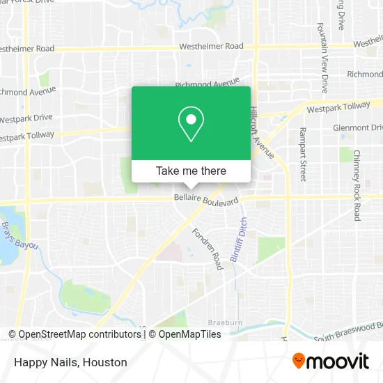 Happy Nails map