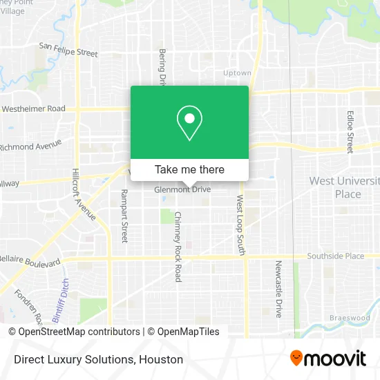 Direct Luxury Solutions map