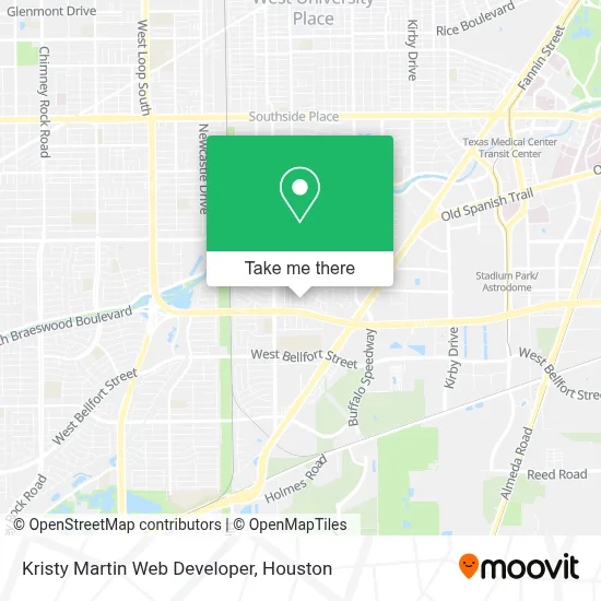 Kristy Martin Web Developer map