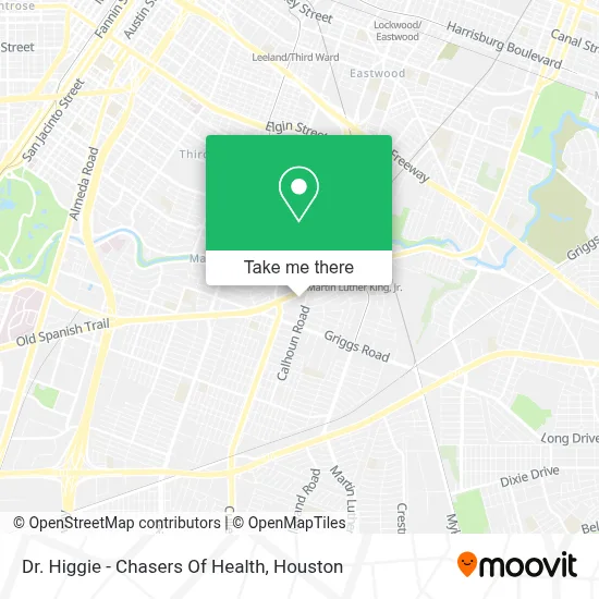 Dr. Higgie - Chasers Of Health map