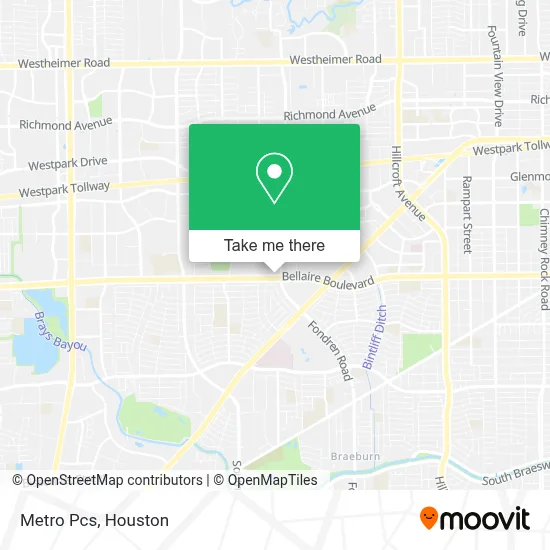 Metro Pcs map