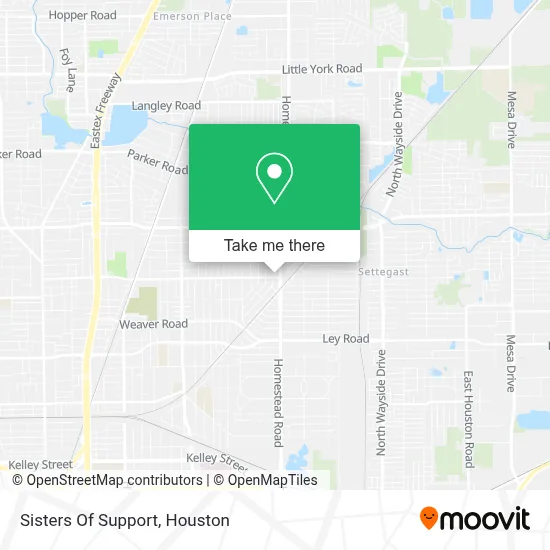 Sisters Of Support map