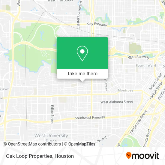 Oak Loop Properties map