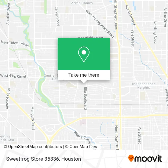 Sweetfrog Store 35336 map
