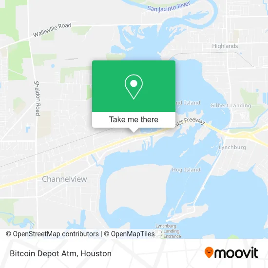 Bitcoin Depot Atm map