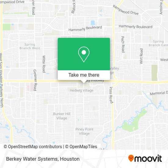 Berkey Water Systems map
