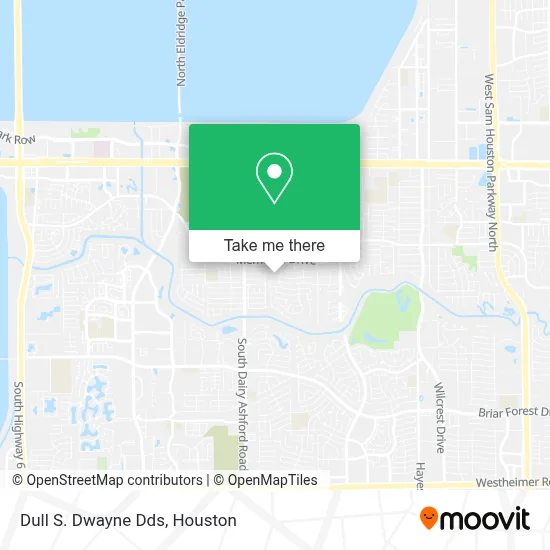 Dull S. Dwayne Dds map