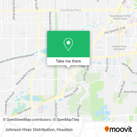 Johnson Hvac Distribution map