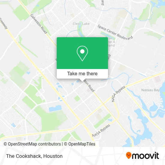 The Cookshack map