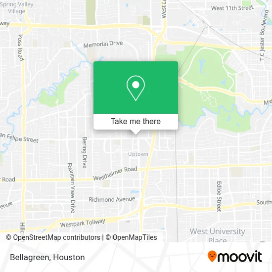 Bellagreen map