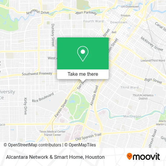 Alcantara Network & Smart Home map