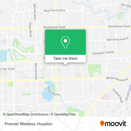 Premier Wireless map