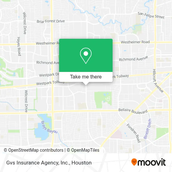 Gvs Insurance Agency, Inc. map