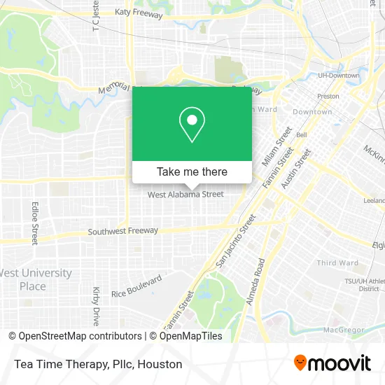 Tea Time Therapy, Pllc map