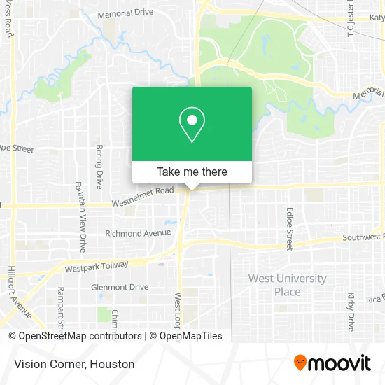 Vision Corner map