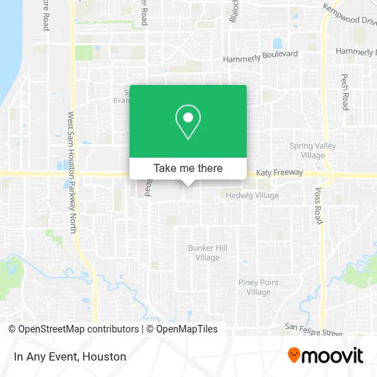 In Any Event map