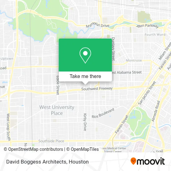 David Boggess Architects map