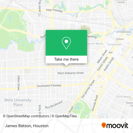 James Batson map